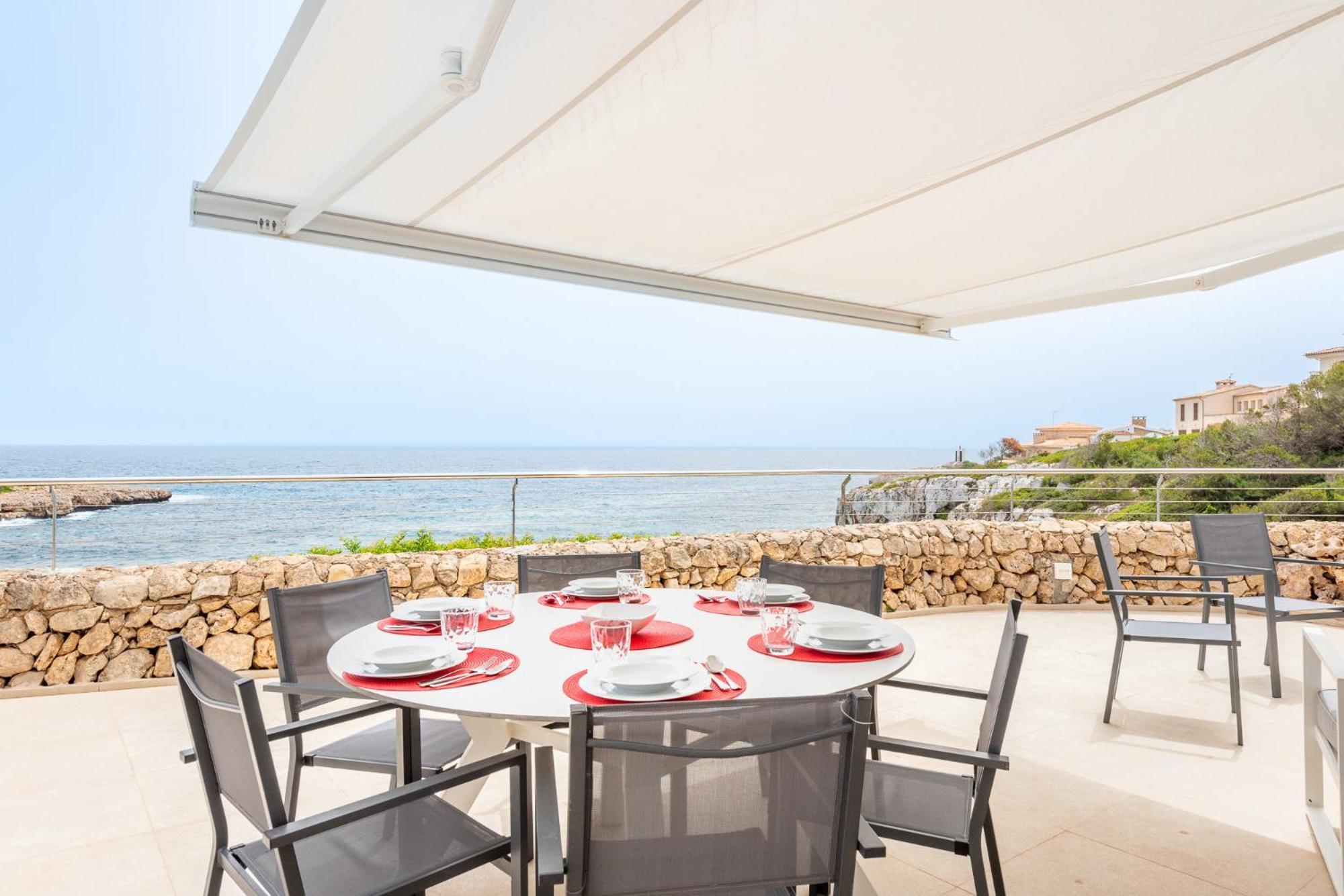 Villa Enderrossall Porto Cristo Bagian luar foto
