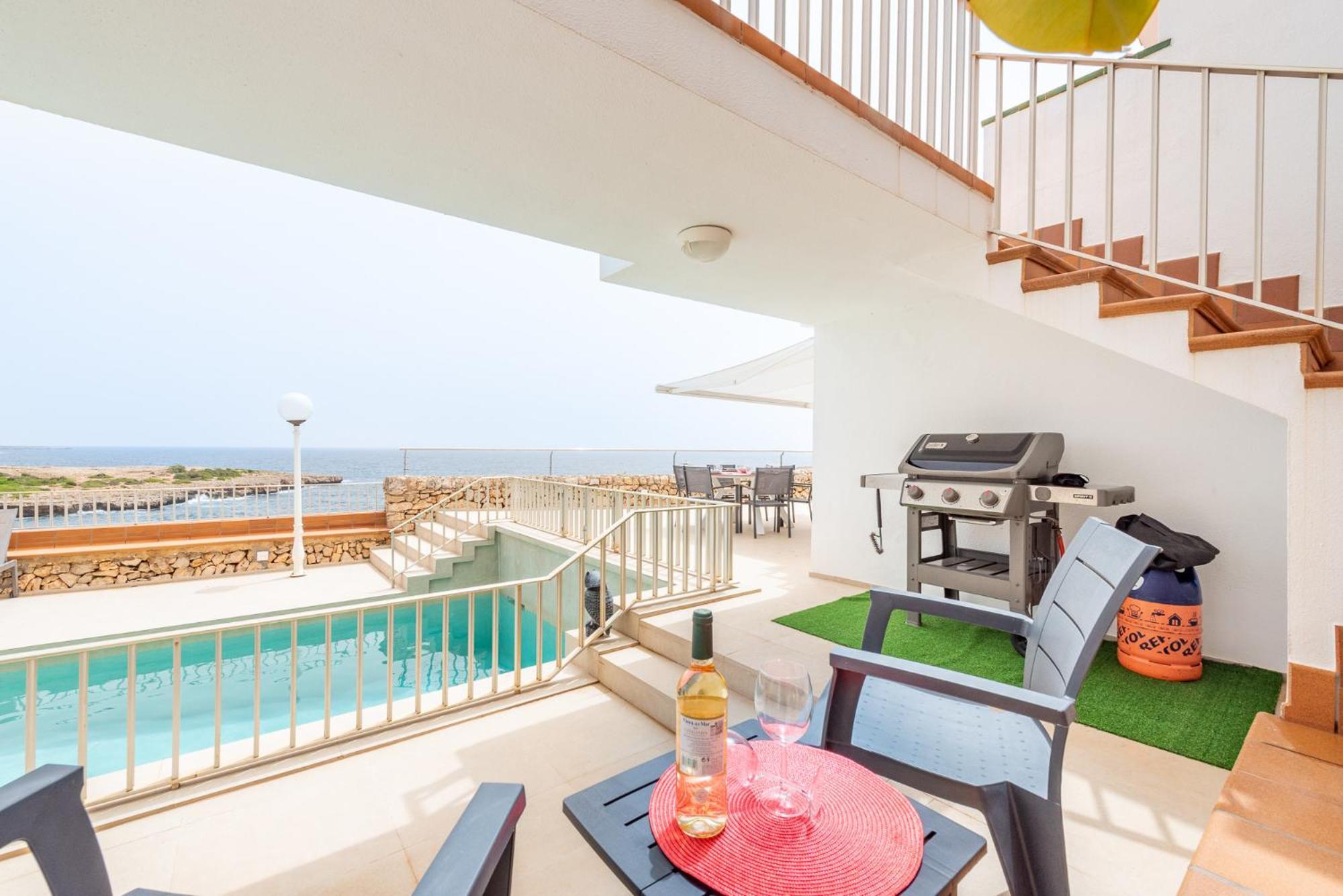 Villa Enderrossall Porto Cristo Bagian luar foto